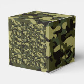 Euro Spring Camouflage-weefselpapier Bedankdoosjes (Achterkant)