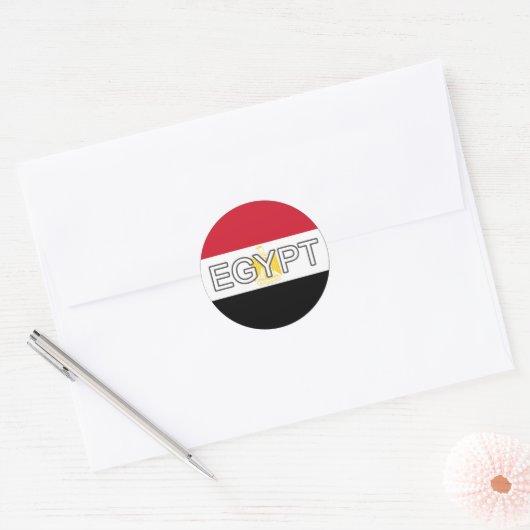 Euro Sticker Egypte (Envelop)