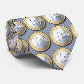 Euro - stropdas (Opgerold)