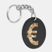 Euro-Symbol  Sleutelhanger (Voorkant Links)