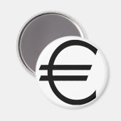 Euro-teken Magneet (Voorkant / Achterkant)