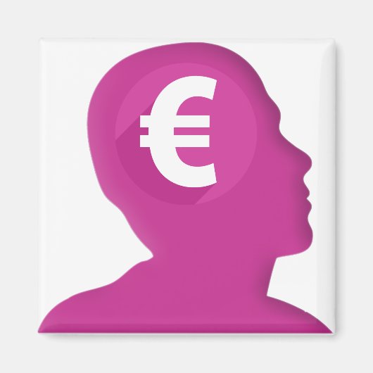 Euro-teken Magneet (Voorkant)