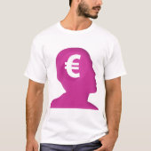 Euro-teken T-shirt (Voorkant)