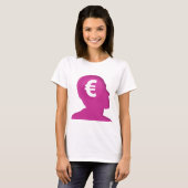 Euro-teken T-shirt (Voorkant volledig)