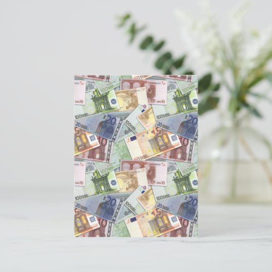 Euro Trip Briefkaart (Staand voorkant)