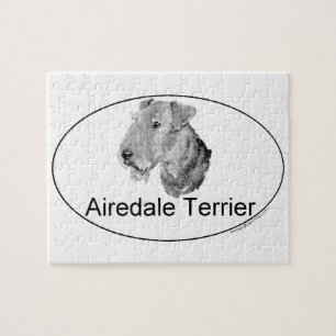 Euro-type Airedale Terrier Legpuzzel