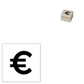 EURO Valutateken Punch Kaarten klantenkaart Rubberstempel (Gestempeld)