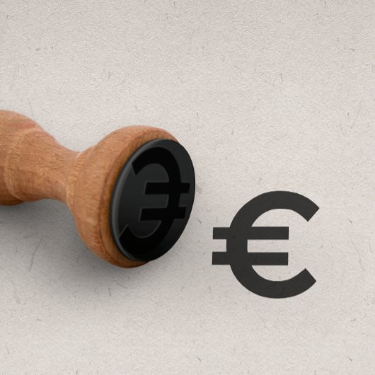 EURO Valutateken Punch Kaarten klantenkaart Rubberstempel