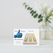 Euro - Visitekaartje (Staand voorkant)