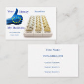 Euro - Visitekaartje (Voorkant / Achterkant)