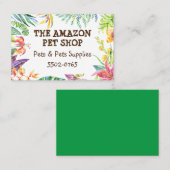 Euro, Visitekaartje van 3,346 x 2,165 inch (Voorkant / Achterkant)