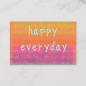 Euro, Visitekaartje van 3,346 x 2,165 inch (Voorkant)