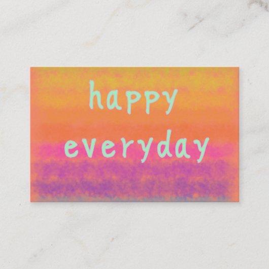 Euro, Visitekaartje van 3,346 x 2,165 inch (Voorkant)