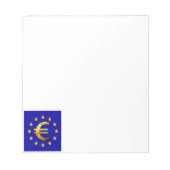 Euro-vlag Notitieblok (Voorkant)