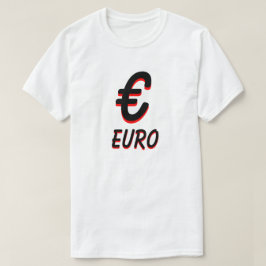 € Euro wit T-shirt