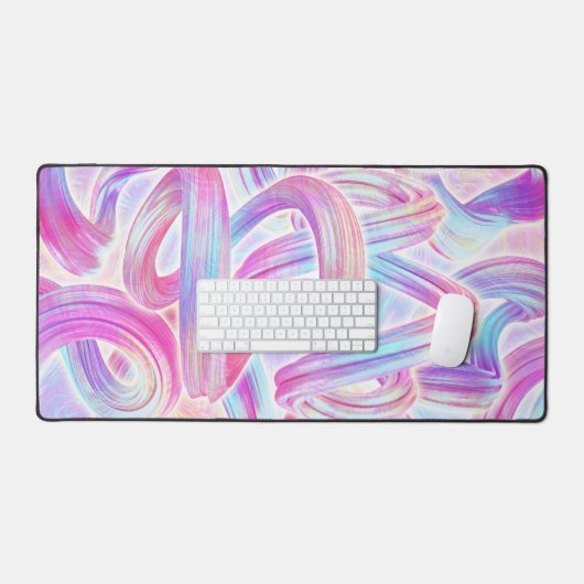 eurobeat holorave - pink and blue : bureaumat (Keyboard & Muis)