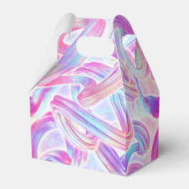 eurobeat holorave - roze en blauw: bedankdoosjes