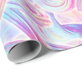 eurobeat holorave - roze en blauw: cadeaupapier (Rol Hoek)