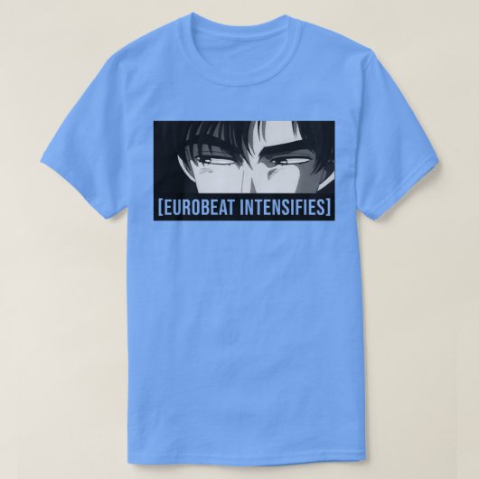Eurobeat Intensifies T-shirt (Design voorkant)
