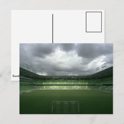 Euroborg - Groningen Briefkaart (Voorkant / Achterkant)