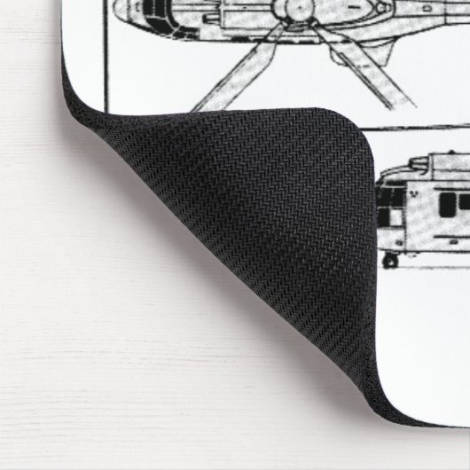 Eurocopter-Super-Puma-SA-33 Muismat (Hoek)