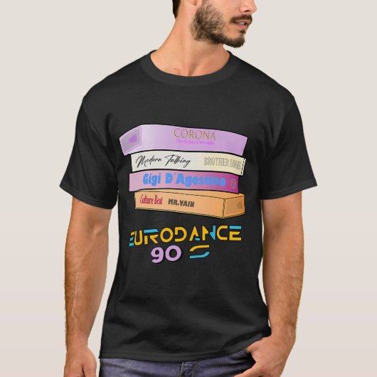 Eurodance T-shirt (Voorkant)