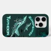 Eurofighter tyfoon gevechtsvliegtuig telefoonhoesj Case-Mate iPhone case (Achterkant (horizontaal))