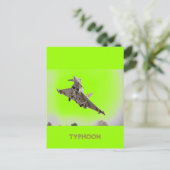 EUROFIGHTER TYPHOON BRIEFKAART (Staand voorkant)