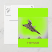 EUROFIGHTER TYPHOON BRIEFKAART (Voorkant / Achterkant)