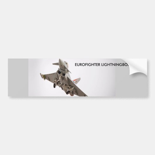 EUROFIGHTER TYPHOON BUMPERSTICKER (Voorkant)
