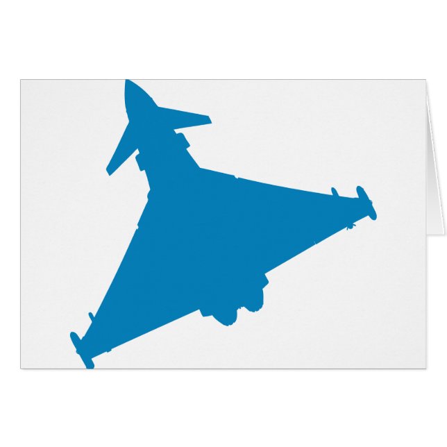 Eurofighter Typhoon Fighter Jet (Voorkant Horizontaal)