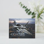 Eurofighter Typhoon Fighter Jet Briefkaart (Staand voorkant)