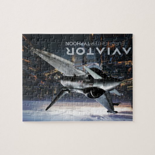 Eurofighter Typhoon Fighter Jet Legpuzzel (Horizontaal)