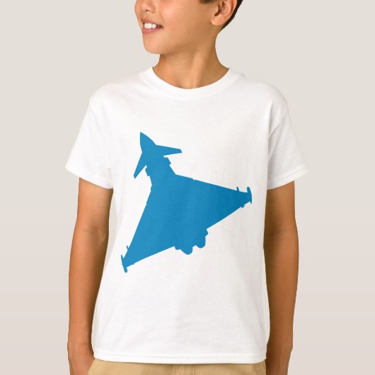 Eurofighter Typhoon Fighter Jet T-shirt (Voorkant)