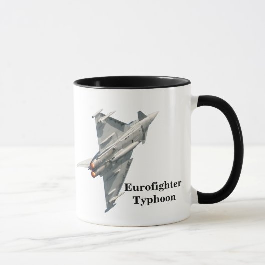 Eurofighter Typhoon met monogram Mok (Rechts)