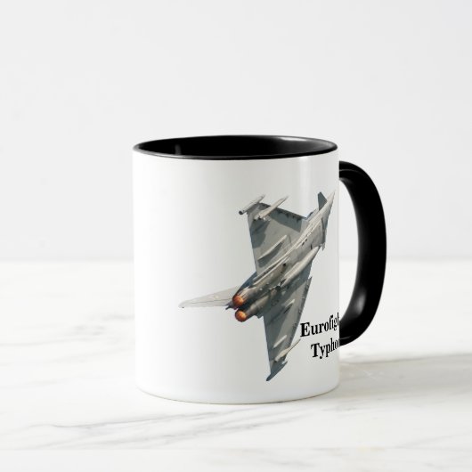 Eurofighter Typhoon met monogram Mok (Voorkant rechts)