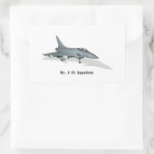 Eurofighter Typhoon No. 3 SQN Rechthoekige Sticker (Tas)