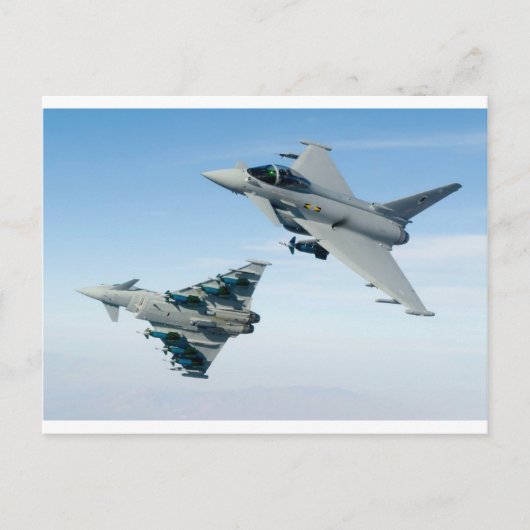 EUROFIGHTERS BRIEFKAART (Voorkant)
