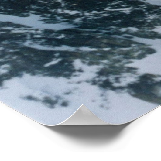 Eurojager tussen bergen poster (Hoek)