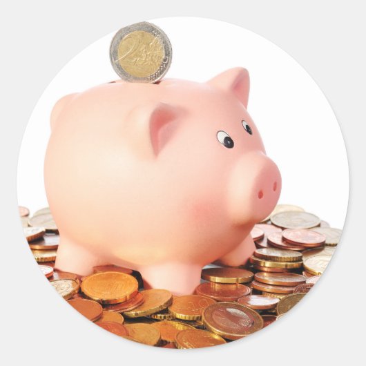 Euromotiv Ronde Sticker (Voorkant)