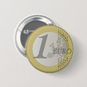 Euromuntstuk Ronde Button 5,7 Cm (Voorkant /achterkant)