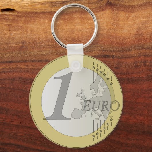 Euromuntstuk Sleutelhanger (Voorkant)