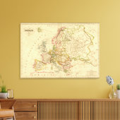 Europa 10 canvas afdruk (Insitu (Woonkamer))