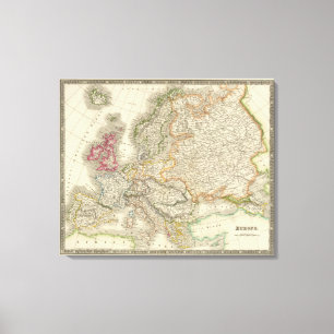 Europa 10 canvas afdruk