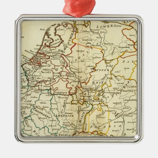 Europa 10 metalen ornament (Voorkant)