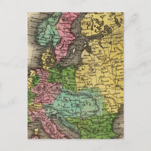 Europa 12 briefkaart (Voorkant)