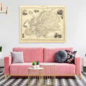 Europa 12 canvas afdruk (Insitu (Woonkamer))