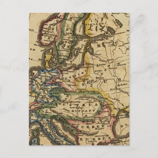 Europa 13 briefkaart (Voorkant)