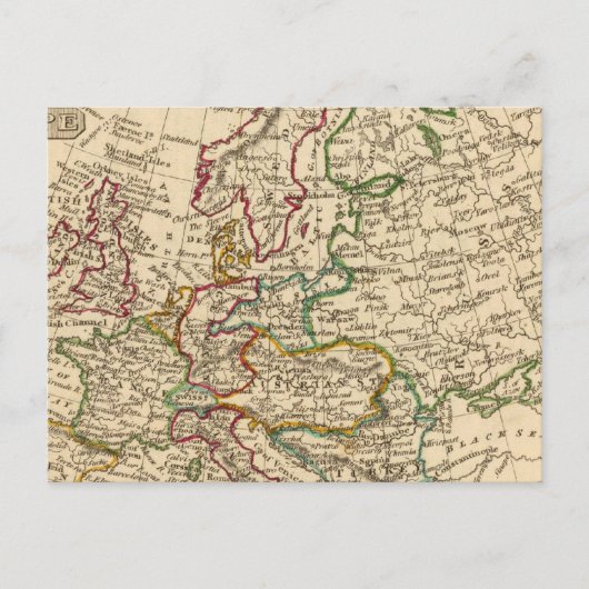 Europa 13 briefkaart (Voorkant)