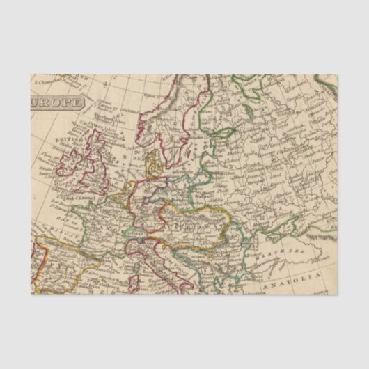 Europa 13 tissuepapier (Voorkant)